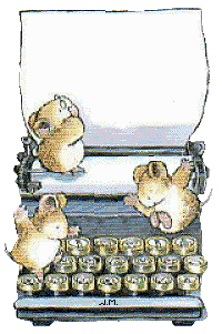 bisous sur machine a écrire